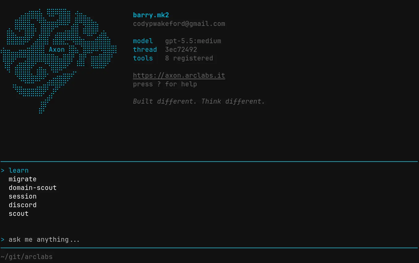 TUI prompt palette showing available prompts from the active agent